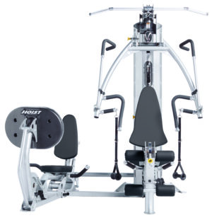 Hoist HV4 Elite Gym with Hoist leg press attachment.
