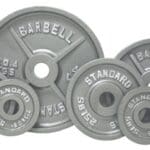 Troy Barbell Olympic (2") Gray Steel Plates.