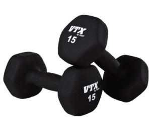 Troy Barbell VTX Neoprene Coated Dumbbells.