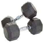 Troy vtx 70lb rubber dumbbell best sale