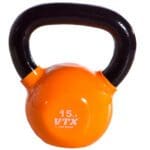 Troy Barbell VTX Vinyl Coated Kettlebells.