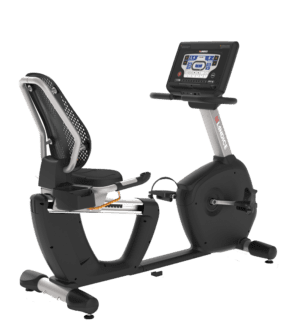 Landice R7 Recumbent Bike back right side.