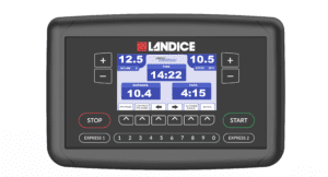Landice L8 Treadmill 90 Series console.