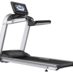 Landice L8 Treadmill - 90 Series back left side.