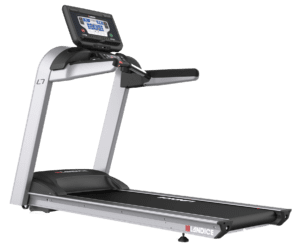 Landice L8 Treadmill - 90 Series back left side.