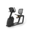 Matrix Fitness R30 Recumbent Bike front left side.