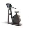 Matrix Fitness U30 Upright Bike back left side with XIR console.