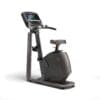 Matrix Fitness U50 Upright Bike back left with XIR console.