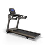 Matrix Fitness T30 Treadmill back left with XR console.