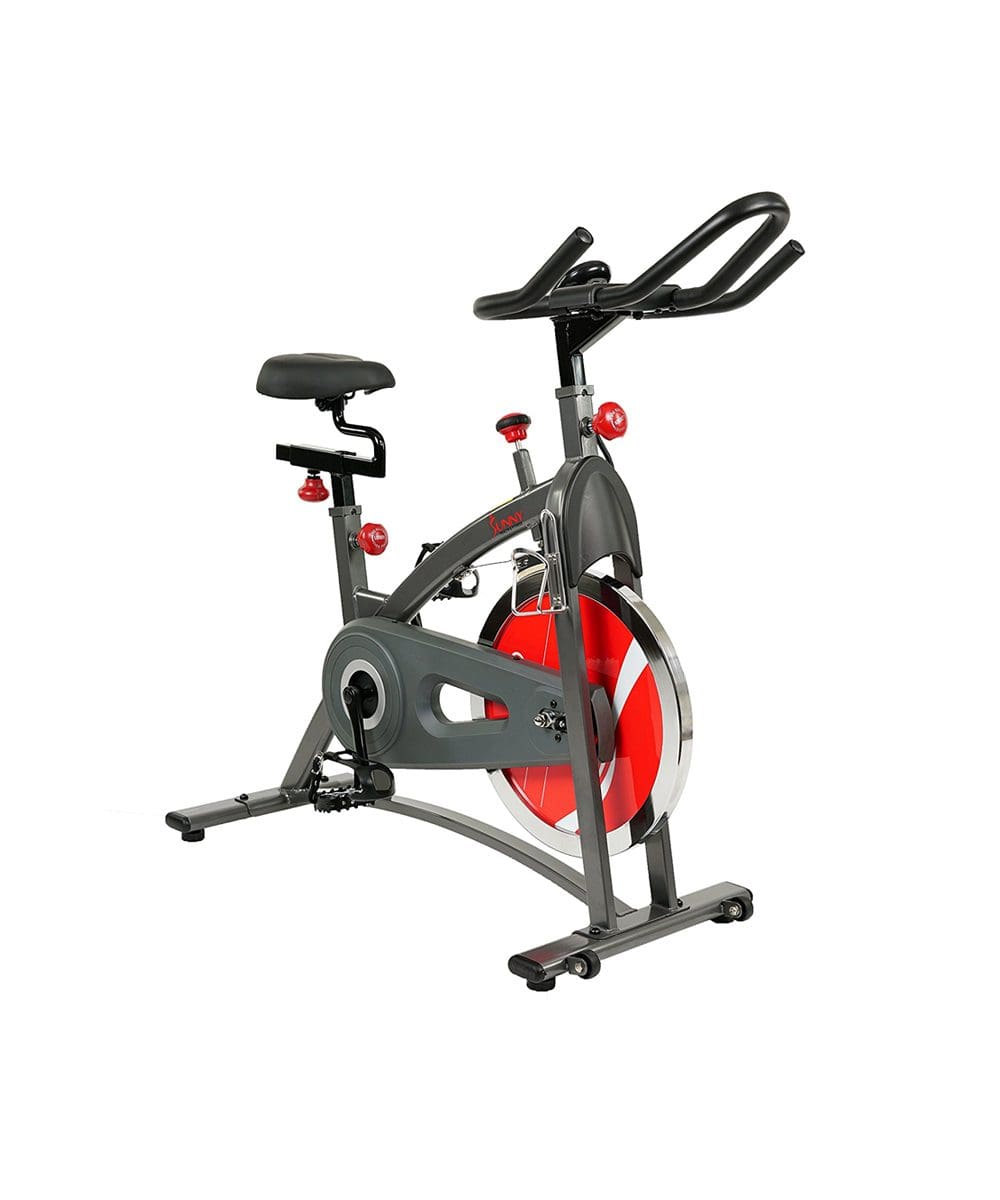 Peloton Studio Cycling in Red Grey Color