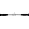 Troy Barbell GSB-20SR Straight Bar with Swivel and Rubber Grips.