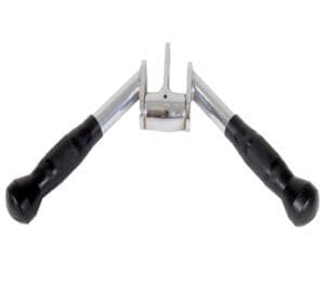 Troy Barbell GTVB-SR Triceps Press Down with Swivel and Rubber Grips.