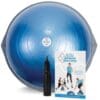 BOSU® PRO Balance Trainer top with pump and guide.