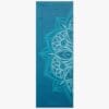 PREMIUM INDIGO POINT YOGA MAT - 6mm top view.