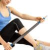 TEETER - T3 Massager with model using bar on shin.