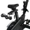 Echelon EX-3 Indoor Cycle seat with 2 2 pound weights in the weight holders.