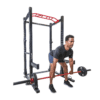 Inspire FCG1/FPC1 Full Cage Power Cage with Model doing deadlift.