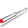 Inspire Fitness 700 lb. Chrome Olympic Bar side.