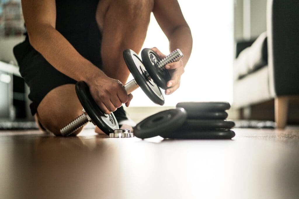 Home Exercise Equipment in Santa Fe, New Mexico.