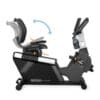 3g Cardio Elite Recumbent Bike seat rotation example.