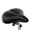 3g Cardio Elite UB Upright bike seat close up.