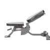 Bodycraft F703 F/I Utility Bench with backrest inclined from left side.