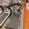 Used/Refurbished Life Fitness 95i Treadmill front top right.