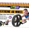 GoFit Extreme Ab Wheel training manual book.