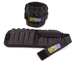 GoFit Padded Pro Ankle Weights holder.