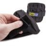 GoFit Padded Pro Ankle Weights Velcro on ankle strap.