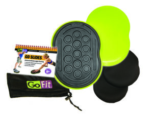 GoFit Go Slides full kit with training manual book.