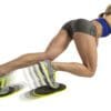 GoFit Go Slides with model doing mountain climbers.