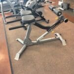 Used/refurbished Hoist HF 4664 Ab/back roman hyper raised, left side.