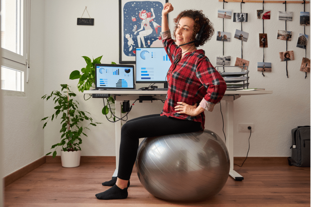 Exercise ball online home bargains