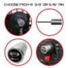 Micro Gainz GymPin (3" length, 3/8" pin) - Image 5