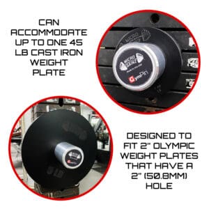 Micro Gainz GymPin (3" length, 3/8" pin) - Image 6