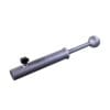 Steel landmine attachment with a round knob and cylindrical base, used for barbell rotational and core strength exercises.