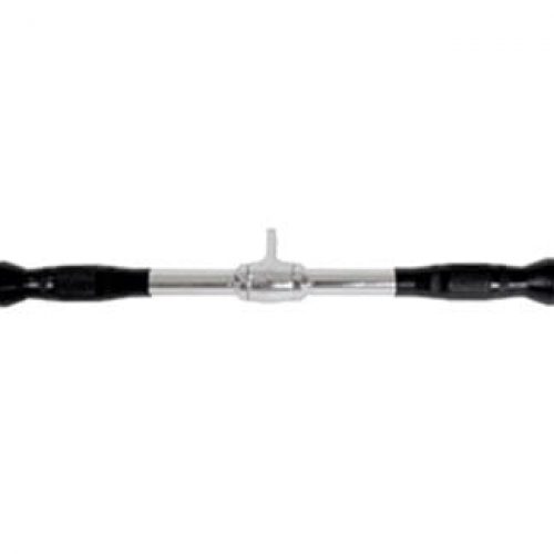 Troy Barbell GSB-20SR Straight Bar with Swivel and Rubber Grips.